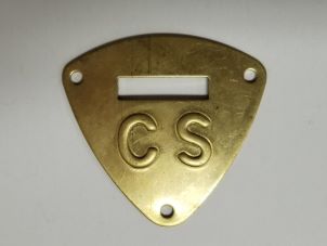 CS MCCLELLAN SADDLE POMMEL SHIELD